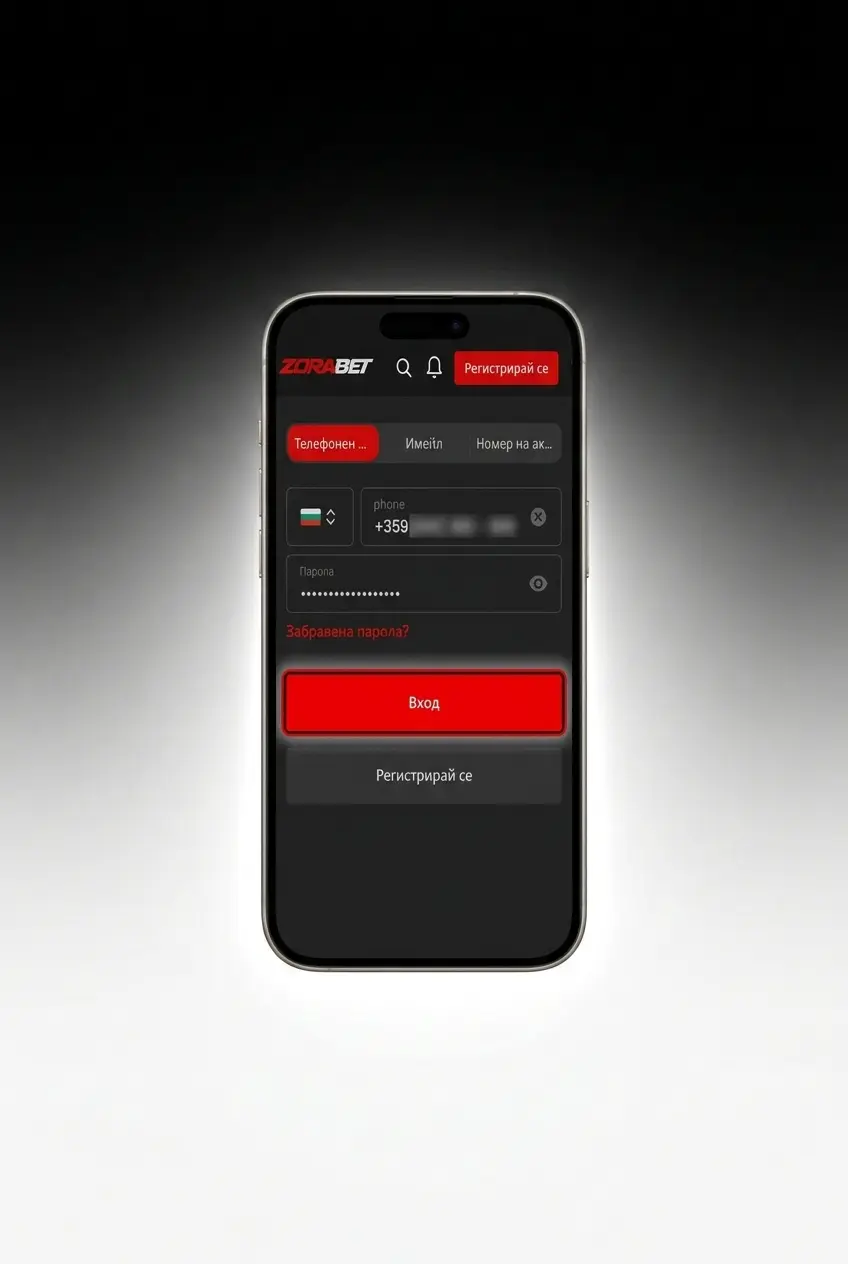 Вход в ZoraBet мобилно приложение – биометрична автентикация за Android и iOS