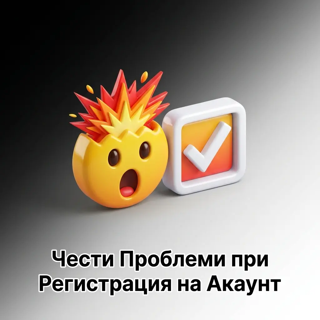 Чести проблеми при регистрация на акаунт – решения за имейл, парола и технически затруднения
