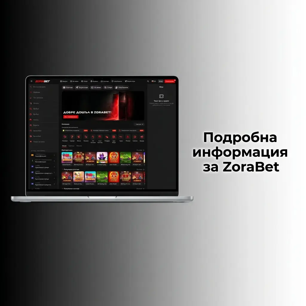 ZoraBet платформа за залози и казино игри в България с SSL сигурност и мобилно приложение