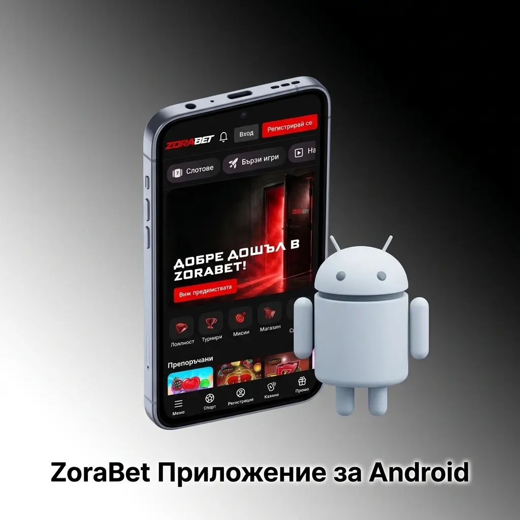 ZoraBet Android приложение за мобилни залози и казино игри – изтегли APK файла безплатно
