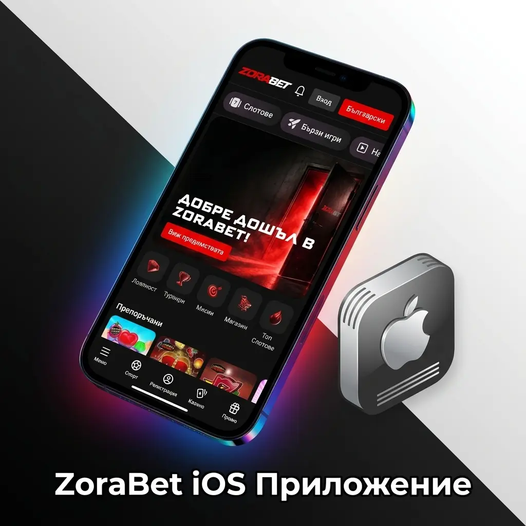 ZoraBet iOS приложение за iPhone и iPad – безплатно сваляне, спортни залози и казино игри